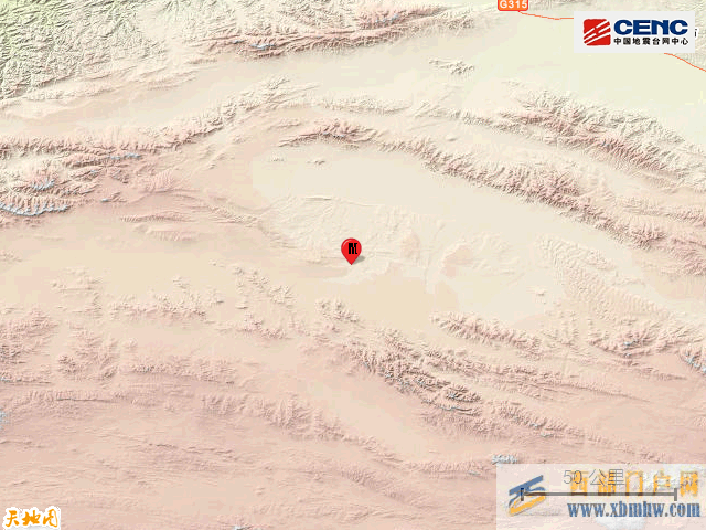 新疆巴音郭楞州若羌县发生3.2级地震(图3)