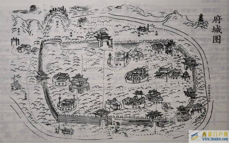 宜宾城的古城墙与城门——《宜宾史迹》之十二(图1)
