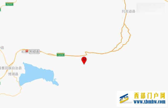 新疆巴音郭楞州和硕县发生3.3级地震(图3)