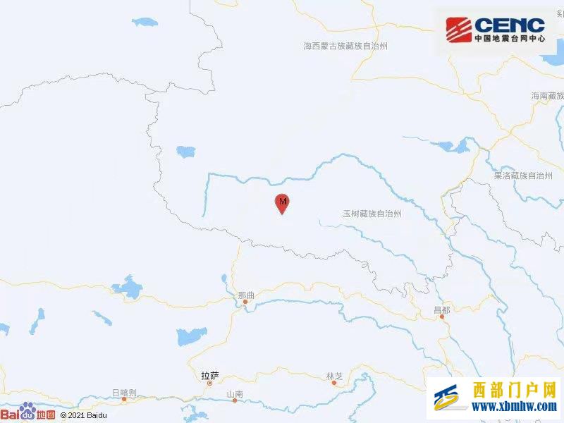 青海玉树州杂多县发生3.3级地震(图1)