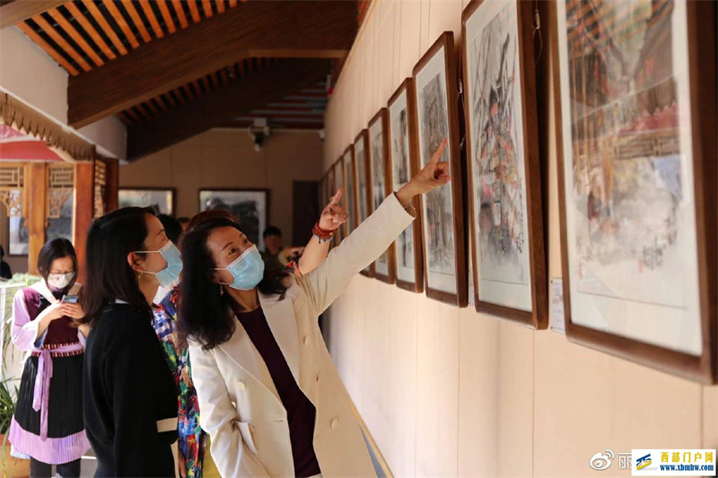 “文化丽江——王亚臣画丽江个人画展”在丽江市博物院开展(图2)