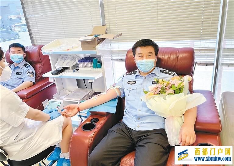暖“心”闻：“陕西好人”带领志愿者献血献爱心(图1)