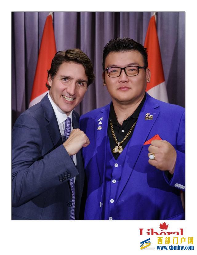 张君龙又创历史！亚洲重量级之王与加拿大总理会面，致敬拳王阿里(图1)