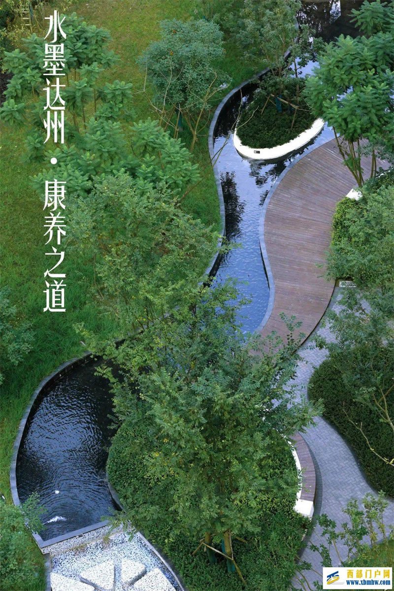 巴山夜雨，水墨达州绿地西南达州绿地城美如画卷(图1)