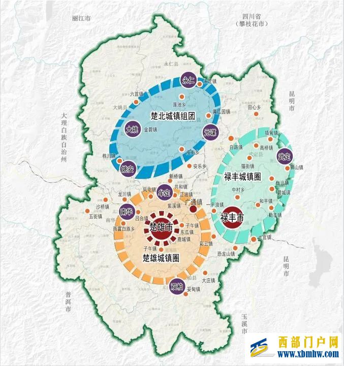 中国彝乡楚雄公示国土空间总体规划(图9)