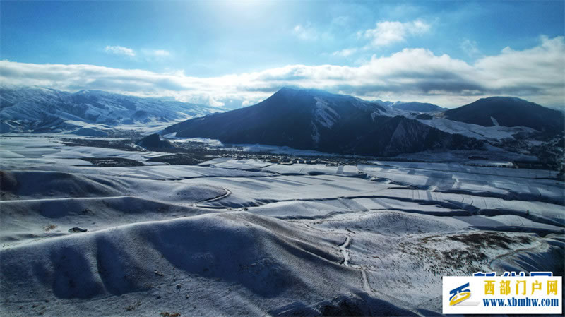 春雪润祁连：大气磅礴 银色连绵(图2)