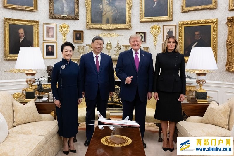 习近平出席美国总统特朗普在白宫举行的欢迎仪式(图25) 习近平出席美国总统特朗普在白宫举行的欢迎仪式(图25)