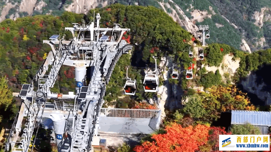霜降到 晚秋的西岳华山有多美(图3)