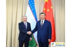 习近平会见乌兹别克斯坦总统米尔济约耶夫